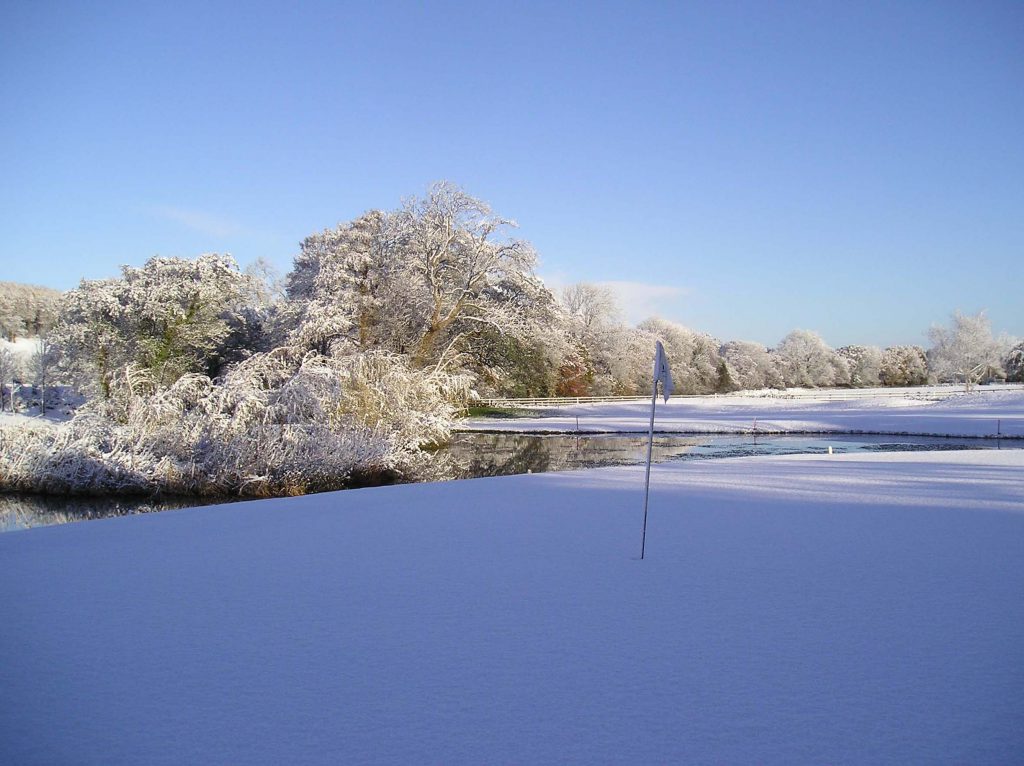 Winter Golf Course Wolf Creek Wholesale Irrigation Landscape