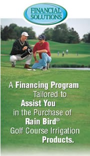 Rain Bird Golf Course Financing Program