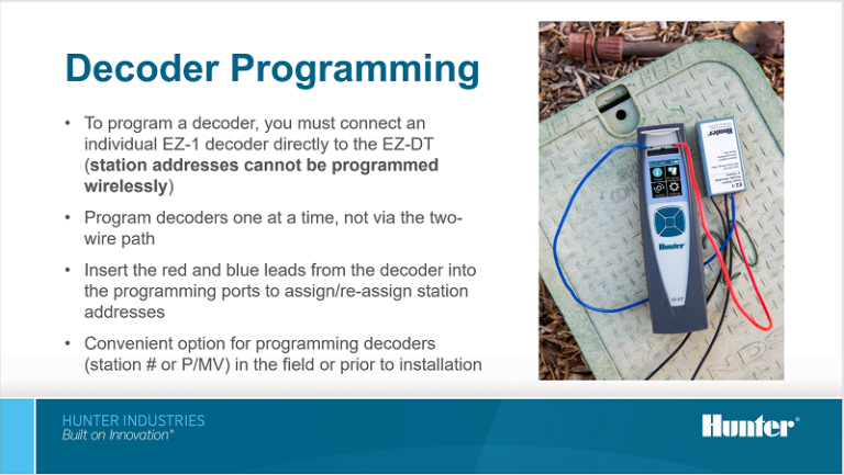 Whats New Hunter Ez Decoder Diagnostic Tool — Wolf Creek Wholesale Irrigation Landscape